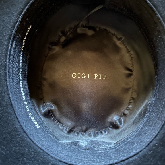 Dahlia boater hat - Picture 3 of 4